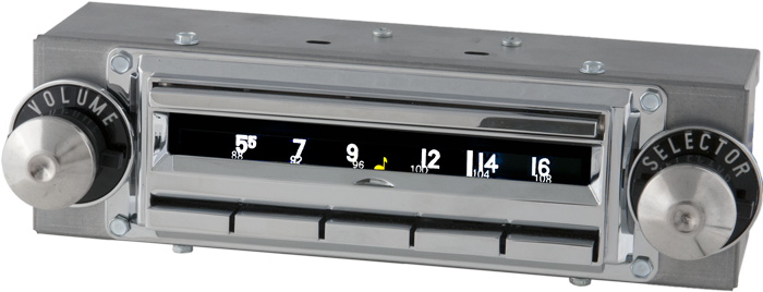 1955 Chevrolet Wonderbar AM FM Stereo Bluetooth Radio – Vintage