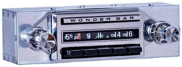 1961 - 62 Corvair, 1962 Chevy II Nova Wonderbar AM FM Stereo Bluetooth® Radio 432231BT