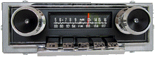 Load image into Gallery viewer, 1963 Ford Galaxie AM FM Stereo Bluetooth® Reproduction Radio