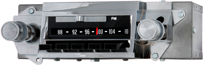 1966 Chevelle and El Camino AM FM Stereo Bluetooth® Radio 512201BT