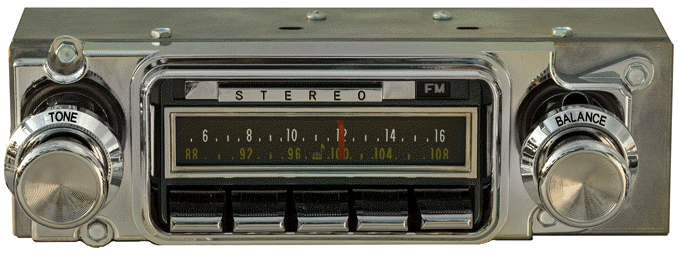 1967 Pontiac Tempest LeMans GTO AM FM Stereo Bluetooth® Radio 552201BT
