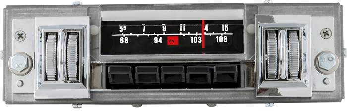 1969 Mopar B Body AM FM Stereo Bluetooth® Reproduction Radio 683101BT