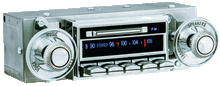 Load image into Gallery viewer, 1970 to 1972 Oldsmobile F 85 Cutlass 442 AM FM Stereo Bluetooth® Reproduction Radio