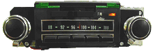 Load image into Gallery viewer, 1970 Chevelle SS AM FM Stereo Bluetooth® Reproduction Radio
