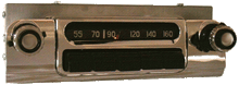 Load image into Gallery viewer, 1953 - 54 Chevrolet AM FM Stereo Bluetooth® Radio