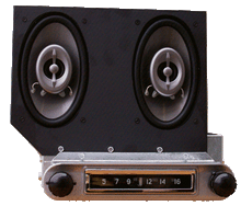 Load image into Gallery viewer, 1954 and 1st series 1955 Chevrolet Truck AM FM Stereo Bluetooth® Radio