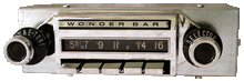 Load image into Gallery viewer, 1958 Chevrolet Corvette C1 Wonderbar AM FM Stereo Bluetooth® Radio