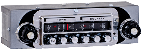 1956 1957 Ford Thunderbird T-Bird T and C AM FM Stereo Bluetooth® Radio 313401BT