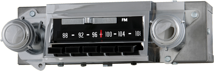 1967 Chevelle and El Camino AM FM Stereo Bluetooth® Radio 612201BT