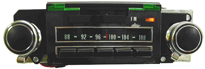 1970 Chevelle SS AM FM Stereo Bluetooth® Reproduction Radio 812201BT