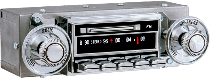 1970 to 1972 Oldsmobile F 85 Cutlass 442 AM FM Stereo Bluetooth® Reproduction Radio 851201BT