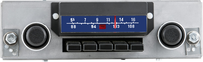 1970 Mopar B Body AM FM Stereo Bluetooth® Reproduction Radio