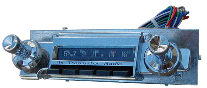 1961 1962 Chevrolet AM FM Stereo Bluetooth Radio – Vintage Auto Radio
